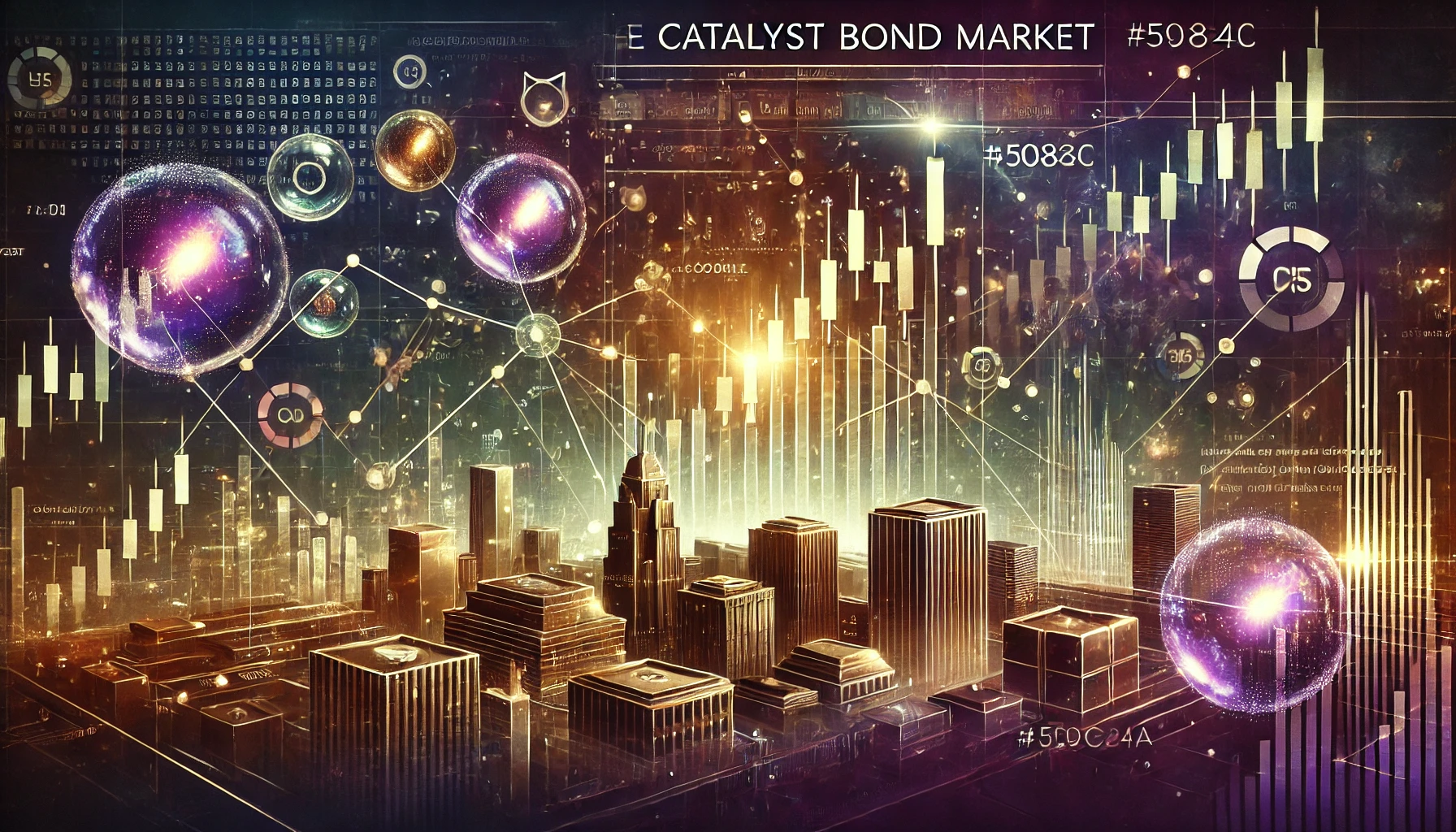 Odkryj tajemnice rynku Catalyst: Jak inwestować w obligacje korporacyjne i maksymalizować zyski? - Artystyczna wizja DALL-E