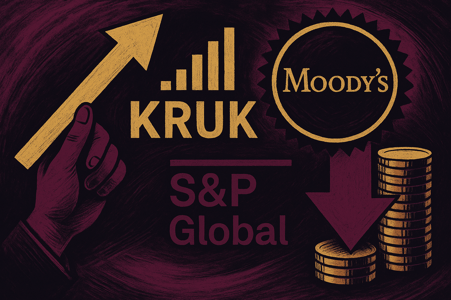 Dlaczego KRUK rezygnuje z S&P Global? Kulisy decyzji, które zaskoczyły inwestorów - Artystyczna wizja DALL-E